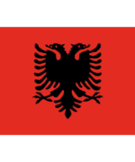 BANDIERA ALBANIA