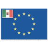 BANDIERA EUROPA+ITALIA