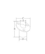 BASE INOX AD INCASSO - immagine 2