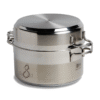 BATTERIA DA CUCINA IMPILABILE SET 7 PEZZI