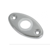 BOCCHETTA OVALE IN OTTONE CROMATO