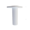 BOCCOLE AD INCASSO IN NYLON PER TUBO Ø MM.20