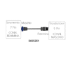 CAVO ADATTATORE PER CONNETTORI DA 7 A 9 PIN