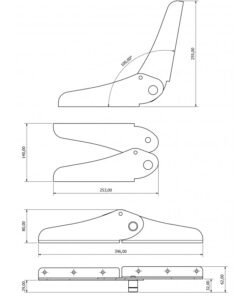 Alternative view of CERNIERA AISI 316 PER SEDILE