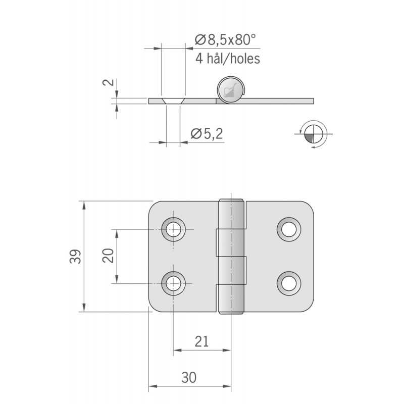 CERNIERA MM.60X39 - immagine 2