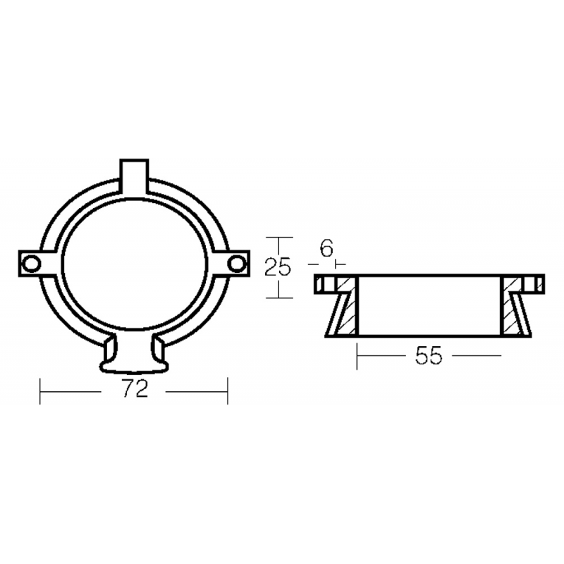 COLLARE PER MOTORE ALPHA ONE II GEN - immagine 2