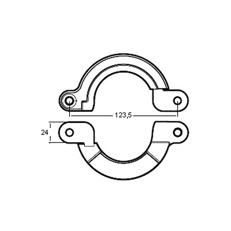 COLLARE PER MOTORI SD 20/60 HP - immagine 2