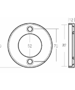 Alternative view of COLLARE PER PIEDE AQ 80-100-100B-100S