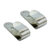 COPPIA DI GANCI IN ACCIAIO INOX