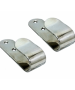COPPIA DI GANCI IN ACCIAIO INOX