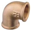 CURVA IN OTTONE F-F