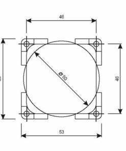 Alternative view of DEVIATORE ON - OFF 12/24 V