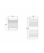FANALE SERIE 2984 TRICOLORE - immagine 3