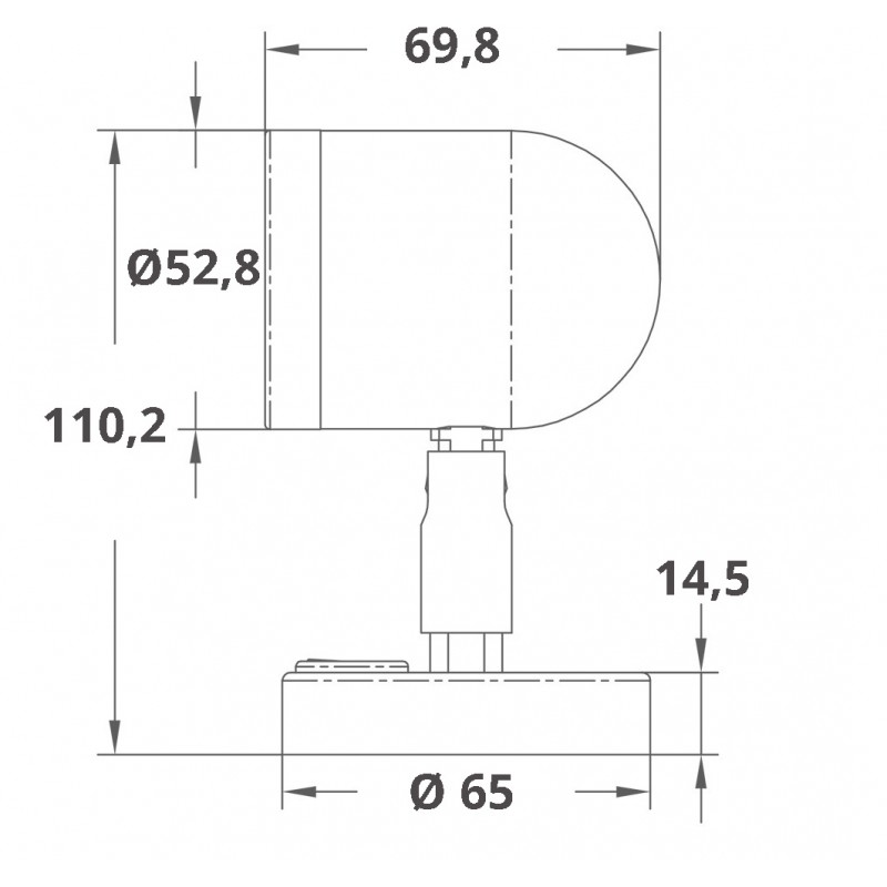 FARETTO ORIENTABILE A LED IN ACCIAIO INOX - immagine 2