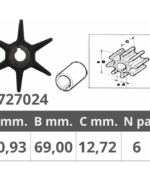 GIRANTE JOHNSON/EV. 2T 3-7,5 HP