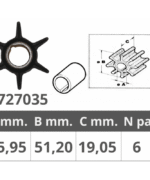 GIRANTE JOHNSON/EVINRUDE 2T 25HP