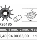 GIRANTE JONHNSON RIF.OR.09-838S