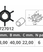 GIRANTE YAMAHA-MERCURY 2/4T 8-15 HP