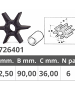 GIRANTE YAMAHA RIF.OR.6CE-44352-00
