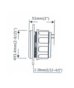 Alternative view of INDICATORE DI LIVELLO BIANCO