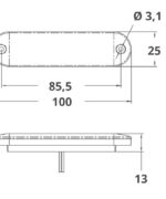 Alternative view of LUCE DI CORTESIA A LED 12V