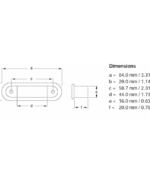 LUCE DI CORTESIA A LED OBLONG - LUCE A 30° - immagine 3