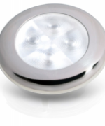 LUCE DI CORTESIA BIANCA - ACCIAIO INOX LUCIDO