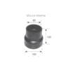 MANICOTTO SCARICO PER MOTORI 120/198 HP