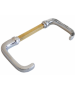 MANIGLIA OTTONE CROMATO