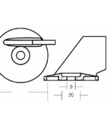 Alternative view of PINNA PER MOTORI 25/50 HP