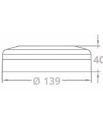 Alternative view of PLAFONIERA A LED