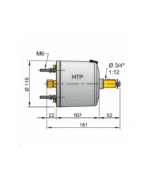 Alternative view of POMPA HTP 20