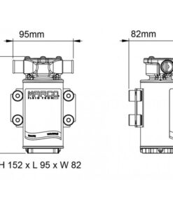 Alternative view of POMPA UP1-J