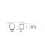 PROIETTORE DA COPERTA A LED M70 GEN 4 - immagine 3
