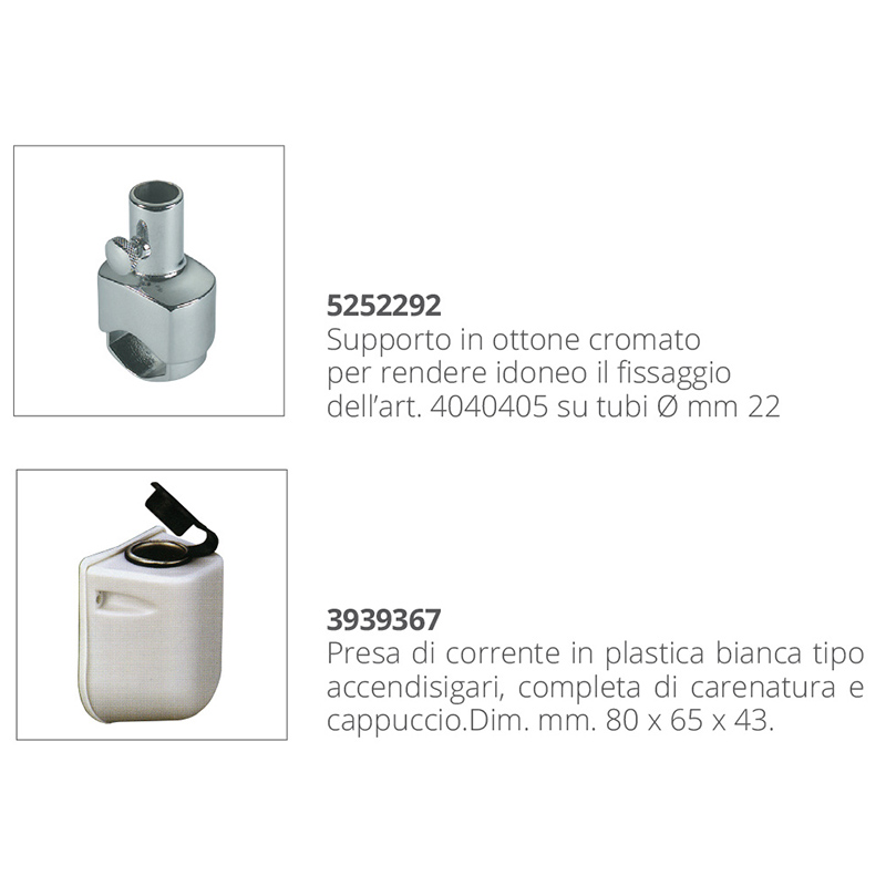 PROIETTORE ORIENTABILE IN ABS - immagine 2