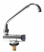 RUBINETTO IN OTTONE CROMATO