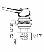 Alternative view of RUBINETTO MISCELATORE PER DOCCIA