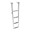 SCALETTA INOX TELESCOPICA 4 GRADINI