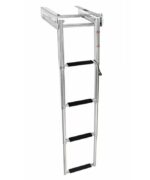 SCALETTE TELESCOPICHE A SCOMPARSA IN ACCIAO INOX
