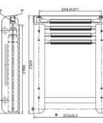 Alternative view of SCALETTE TELESCOPICHE A SCOMPARSA IN ACCIAO INOX