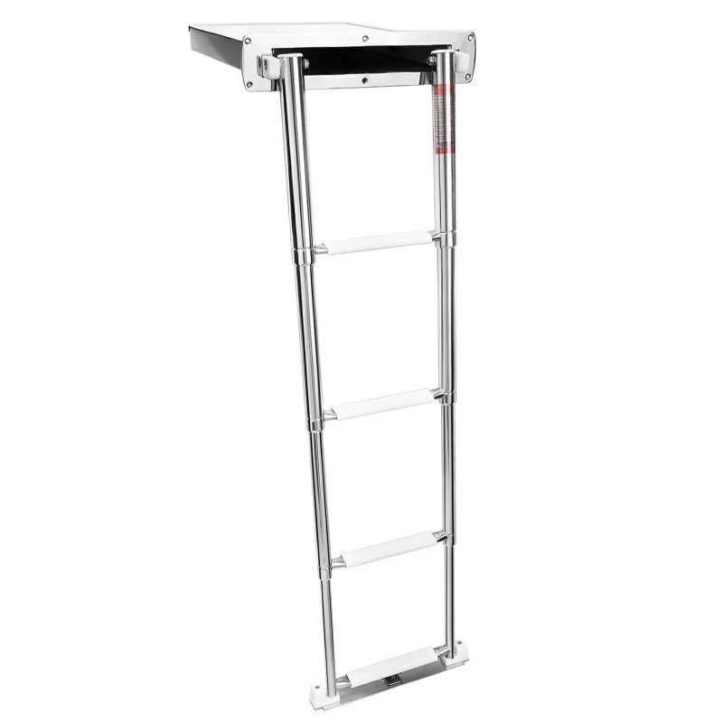 SCALETTE TELESCOPICHE A SCOMPARSA IN ACCIAO INOX