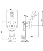 Alternative view of SCATOLA COMANDO B310 B