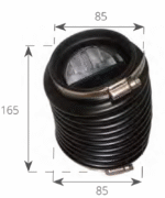 Alternative view of SOFFIETTO PER MOTORI VOLVO RIF.OR.875828-6/876633-9