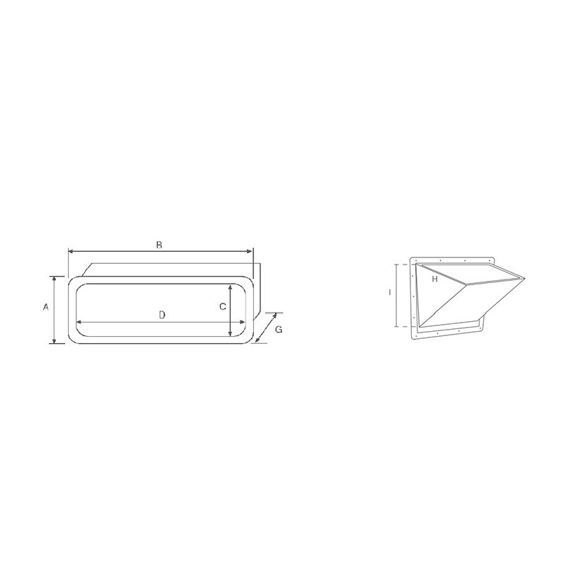 SPORTELLO CON TASCA GRANDE MM.600x355x220P - immagine 2