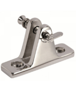 SUPPORTO A FORCELLA DRITTO IN ACCIAO INOX CON SPINETTA