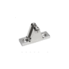 SUPPORTO A FORCELLA DRITTO IN ACCIAO INOX CON VITE