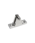 SUPPORTO A FORCELLA DRITTO IN ACCIAO INOX CON VITE