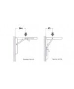 SUPPORTO PIEGHEVOLE INOX - immagine 3