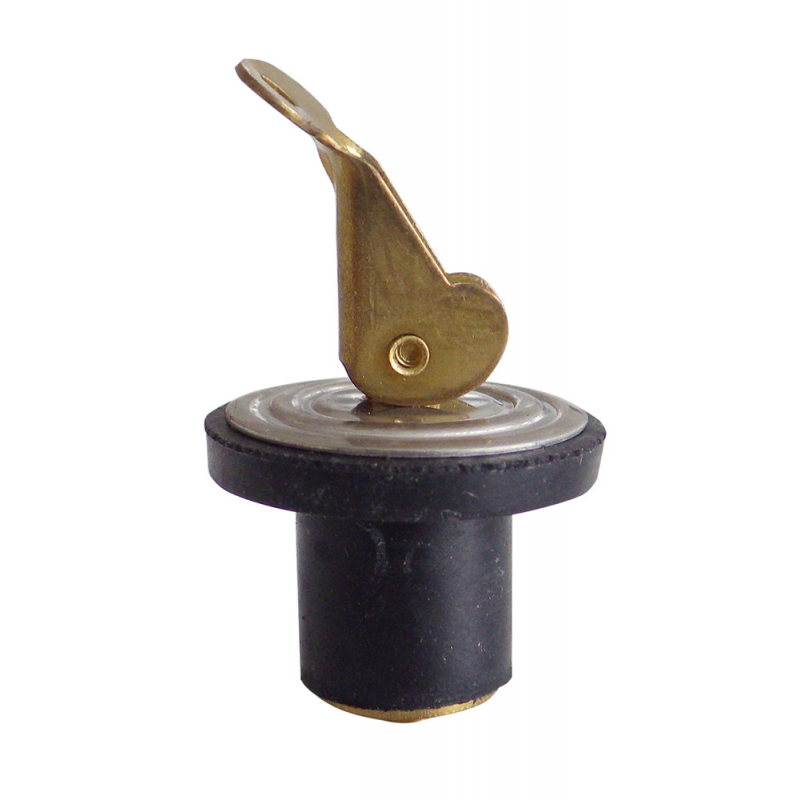 TAPPI ESPANSIONE IN OTTONE E GOMMA - immagine 3