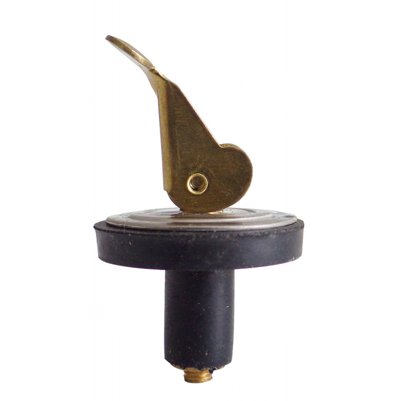 TAPPI ESPANSIONE IN OTTONE E GOMMA
